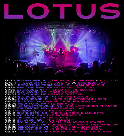 Lotus 2016 spring tour