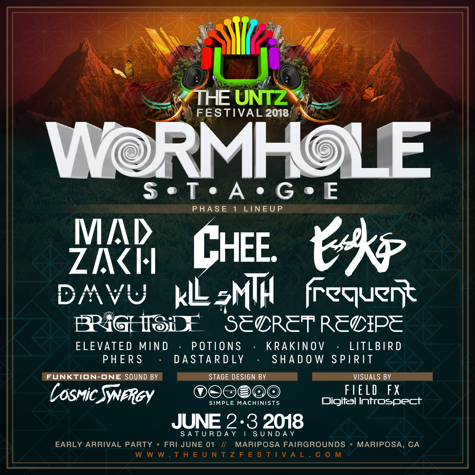 Wormhole The Untz Festival 2018