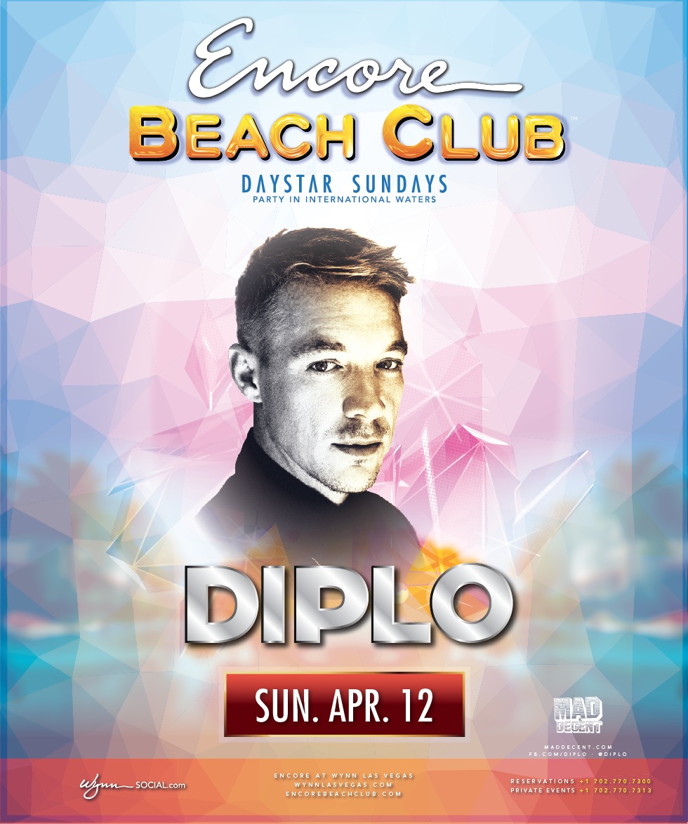 Diplo @ Encore Beach Club (04-12-2015) (Las Vegas, NV) | Tickets