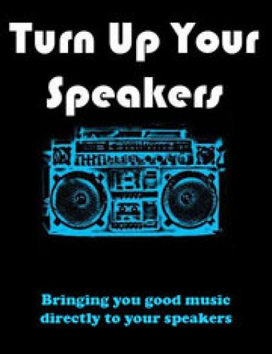 Turn Up Your Speakers Logo