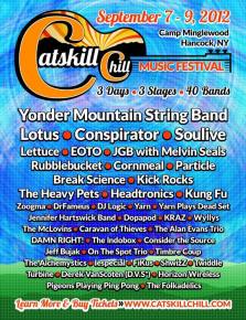 Catskill Chill Music Festival Announces Addition of Kick Rocks to Lineup Preview