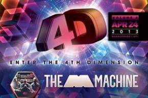 4th Dimension: Altanta's biggest EDM monthly brings The M Machine to the Masquerade Preview