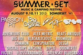 Summer Set Music Festival returns to Somerset, WI Aug 9-11 Preview