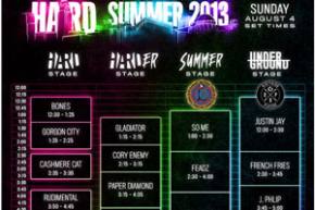 HARD Summer (August 3-4 - Los Angeles, CA) reveals daily schedule Preview