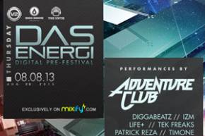 The Untz teams up with Das Energi for Digital Pre-festival on Mixify TODAY Preview