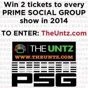 Win tickets to EVERY Prime Social Group show in 2014! Preview