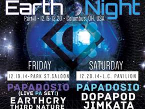 Papadosio announces Earth Night 2K14 Dec 19-20 in Columbus, OH Preview