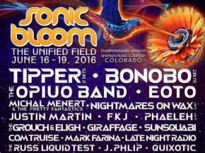 SONIC BLOOM adds FKJ, The Widdler, NastyNasty & returns to Rye, CO Preview