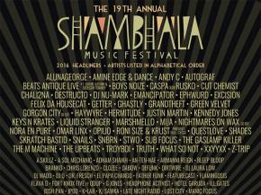 Is there such a thing as TOO MUCH good music? Shambhala will find out. Preview