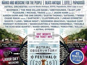 Astral Observatory is the new festival on the Labor Day Weekend block Preview