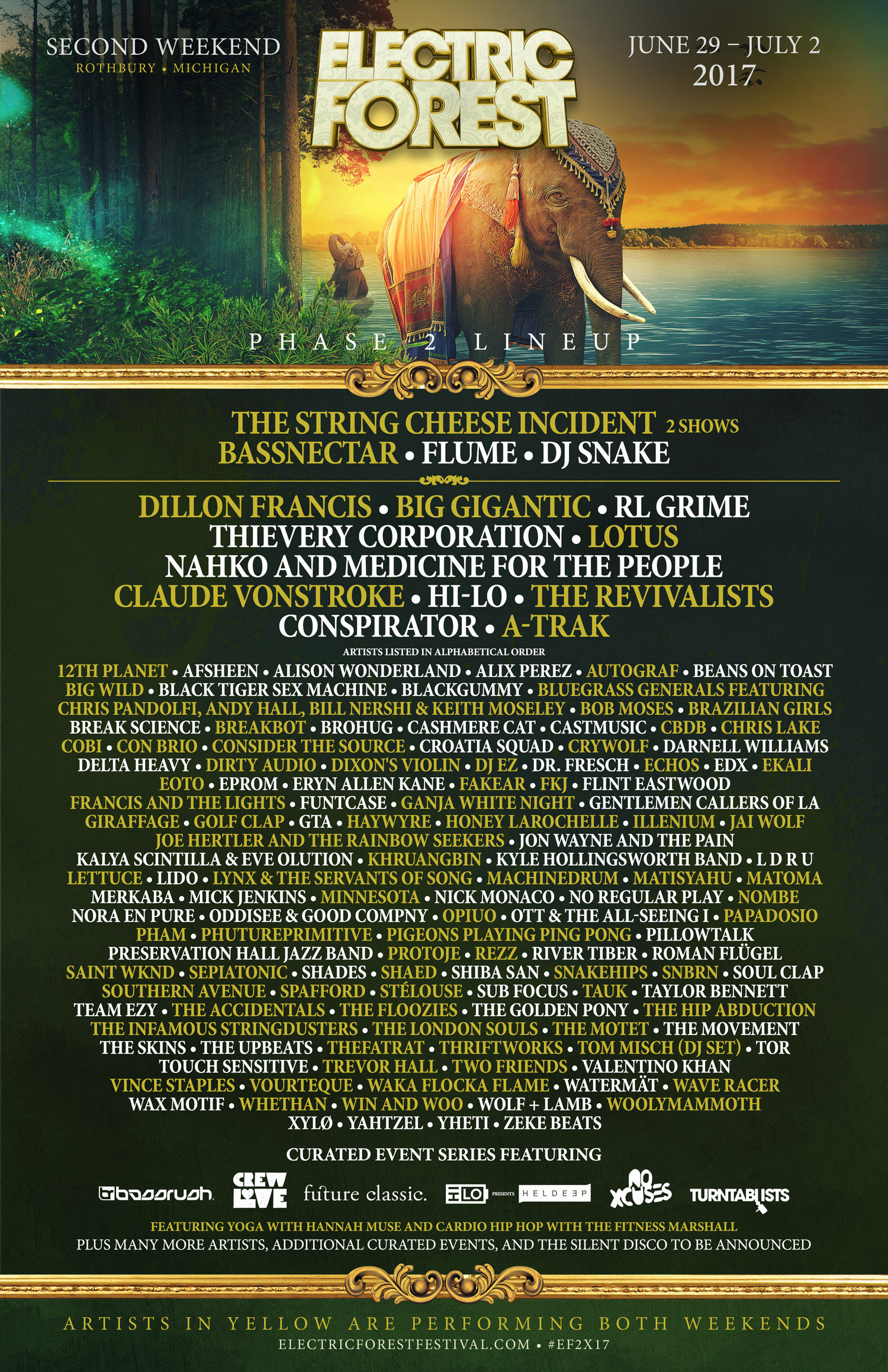 Electric Forest 2017 Weekend 2