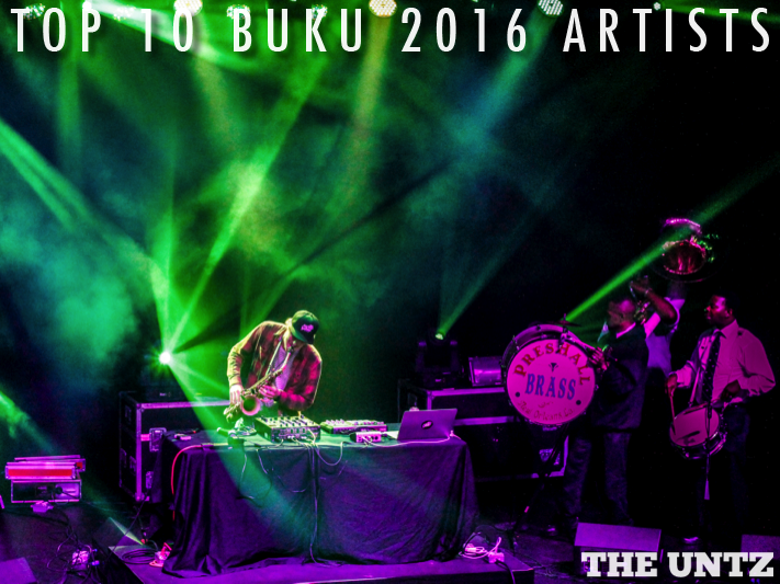 Top 10 BUKU 2016 Artists