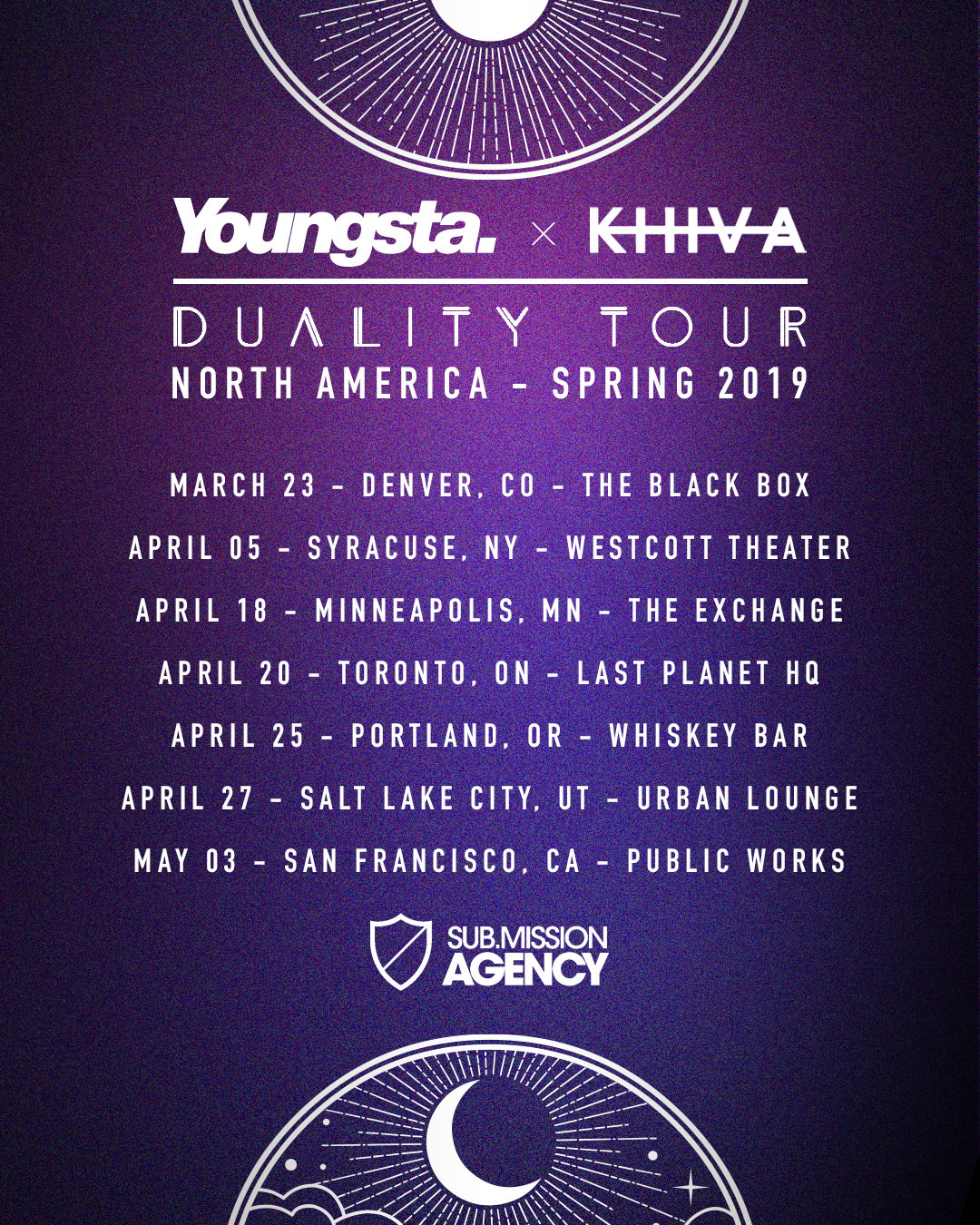 Youngsta x Khiva - Duality Tour