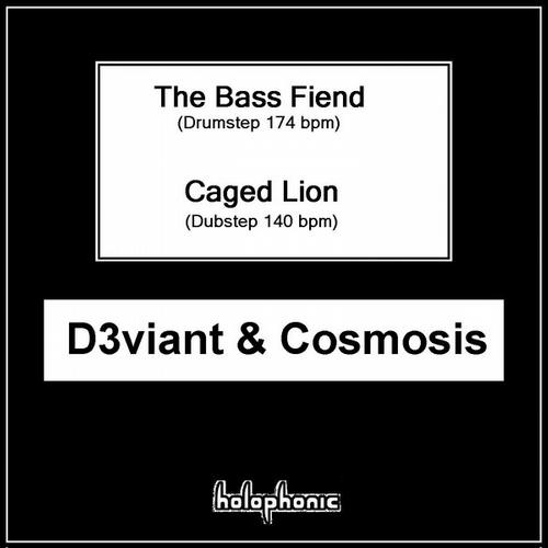 Album Art - The Bass Fiend/Caged Lion