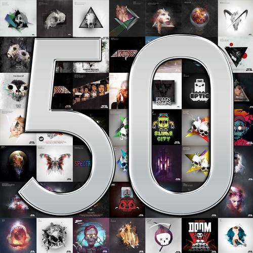 Never Say Die Fifty Album Art