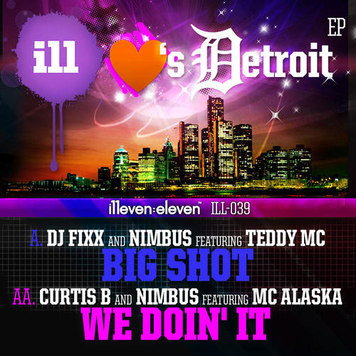 Album Art - The ILL <3's Detroit EP