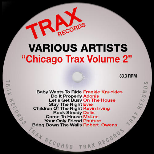 Album Art - Chicago Trax Vol. 2