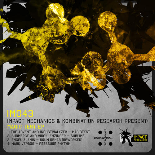 Album Art - Impact Mechanics & Kombination Research Present The Magic Test EP