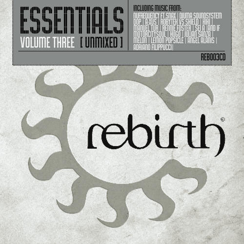 Album Art - Rebirth Essentials Volume Three