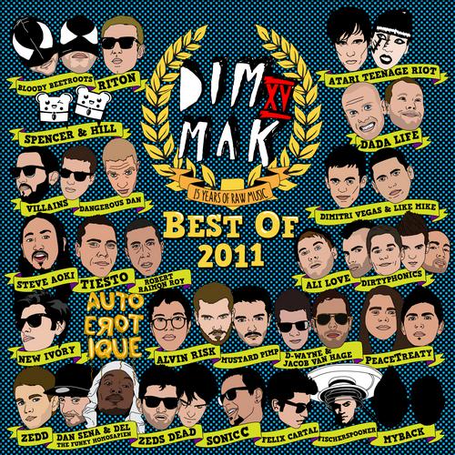 Dim Mak Records Best Of 2011 Album Art