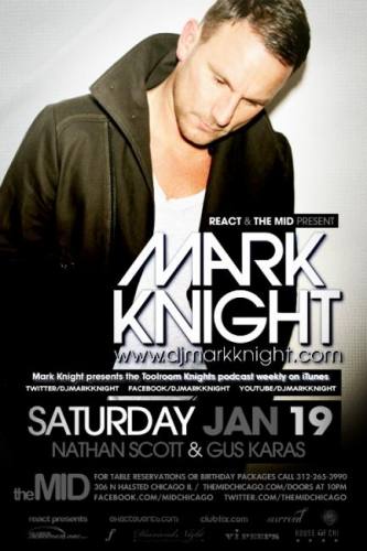MARK KNIGHT - NATHAN SCOTT - MID SATURDAYS - NO COVER WITH RSVP
