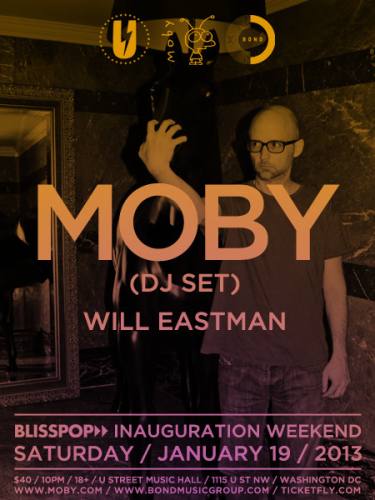 Moby (DJ) @ U Street Music Hall