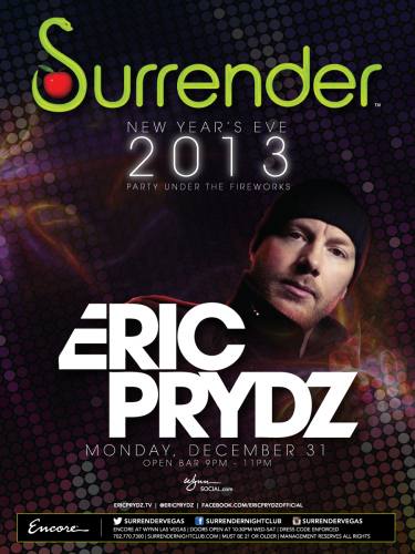 Eric Prydz @ Surrender Nightclub (NYE 2013)