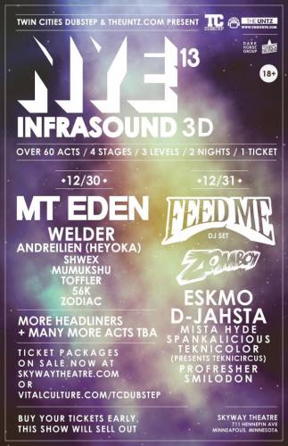 Infrasound 3D NYE 2013 (12/31)