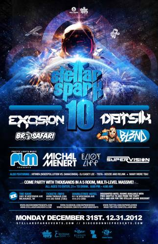 Stellar Spark 10 ft Excision, Datsik, and more