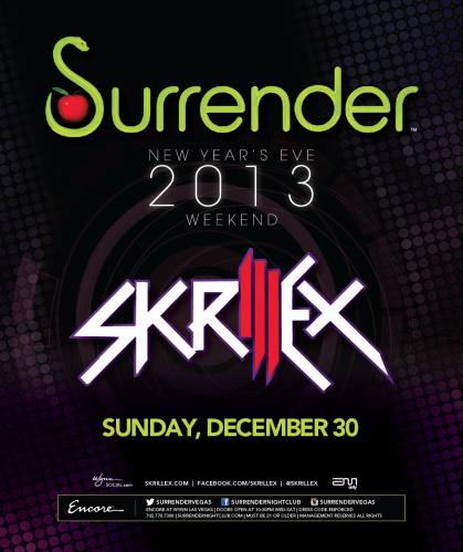 Skrillex @ Surrender Nightclub (12-30-2012)