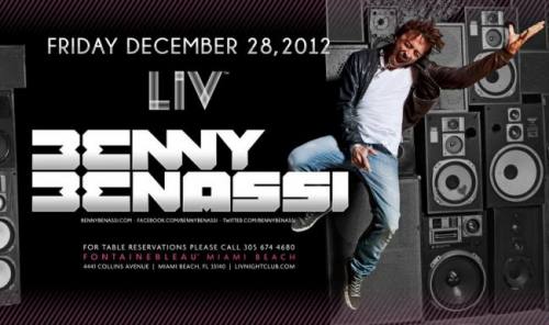 Benny Benassi @ LIV Nightclub