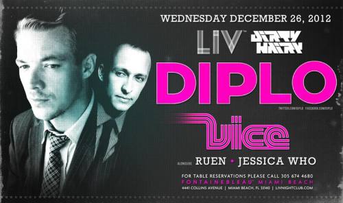 Diplo + Vice @ LIV Nightclub