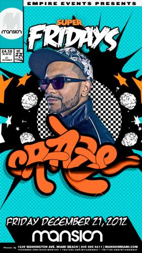 DJ Craze @ Mansion