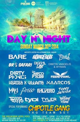 DAY & NIGHT - POOL PARTY