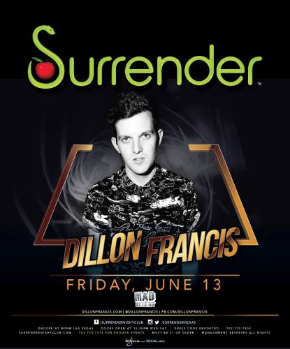 Dillon Francis @ Surrender Nightclub (06-13-2014)