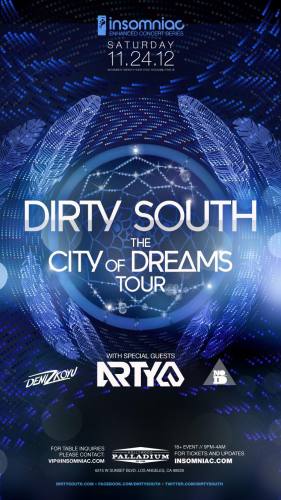 Dirty South: The City of Dreams Tour @ Hollywood Palladium
