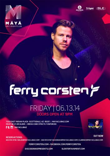 Ferry Corsten @ Maya Day & Nightclub