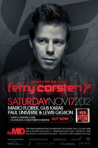 Ferry Corsten at The Mid