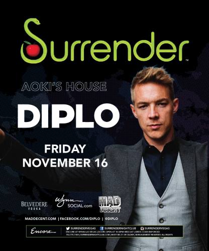 Diplo @ Surrender Nightclub (11-16-2012)