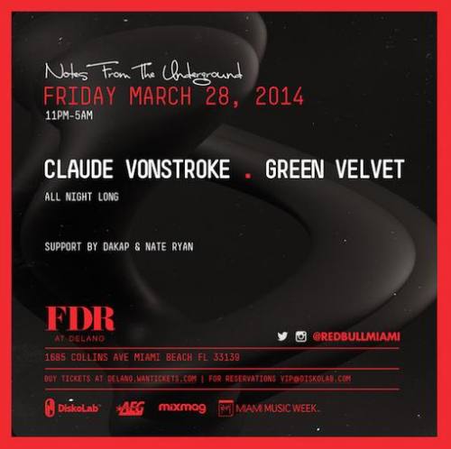 Claude vonStroke & Green Velvet @ Delano