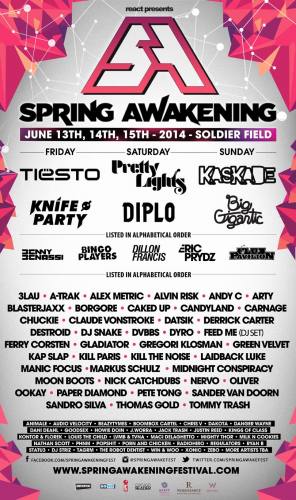 Spring Awakening Music Festival 2014