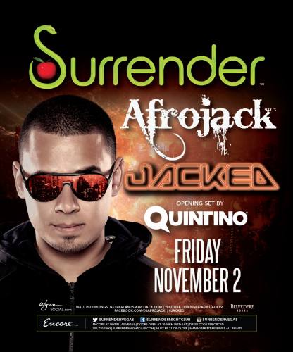 Afrojack @ Surrender Nightclub (11-02-2012)
