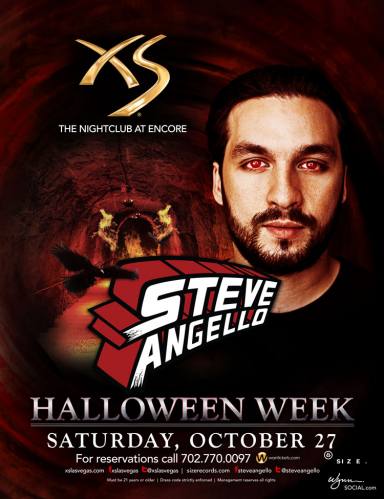 Steve Angello @ XS Las Vegas (10-27-2012)