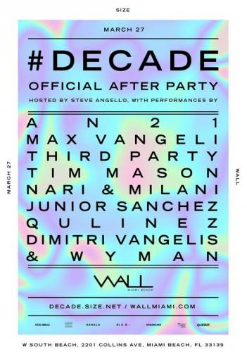 Decade after party Hosted by Steve Angello