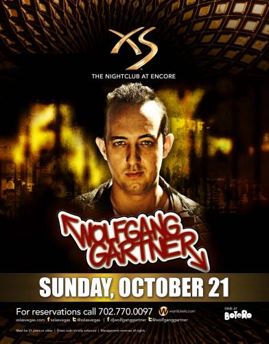 Wolfgang Gartner @ XS Las Vegas (10-21-2012)