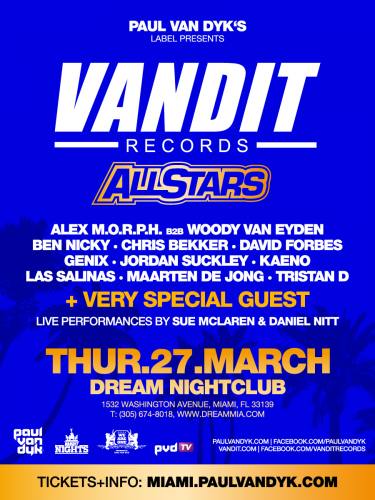 Paul Van Dyk presents Vandit All Stars