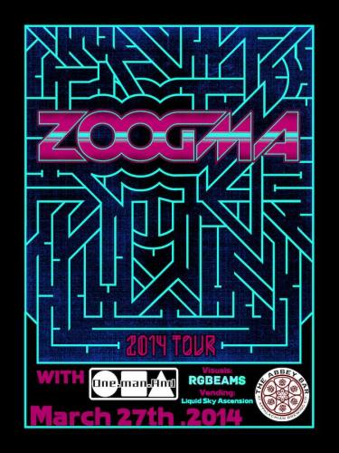 Zoogma w/ One.man.And at: The Abbey Bar @ ABC