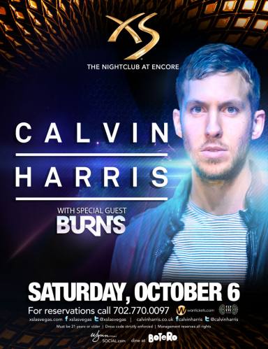 Calvin Harris @ XS Las Vegas (10-06-2012)