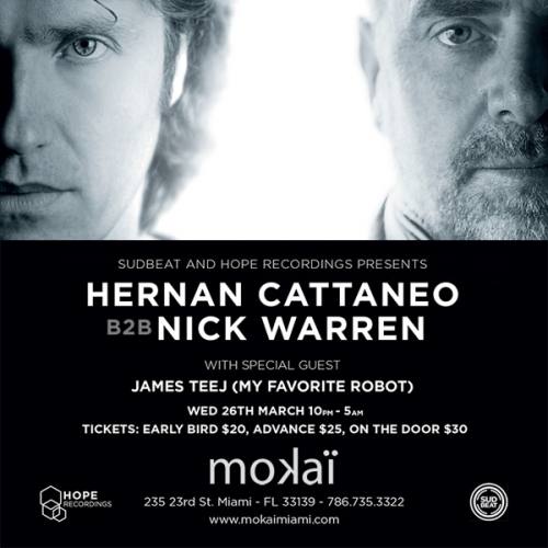 Nick Warren & Hernan Cattaneo @ Mokai