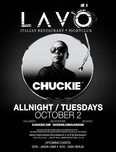 Chuckie @ LAVO - Las Vegas
